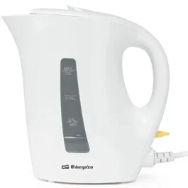 Orbegozo KT 4150 Hervidor de agua 1L 1200W Libre de BPA Asa tacto frío Apagado automático